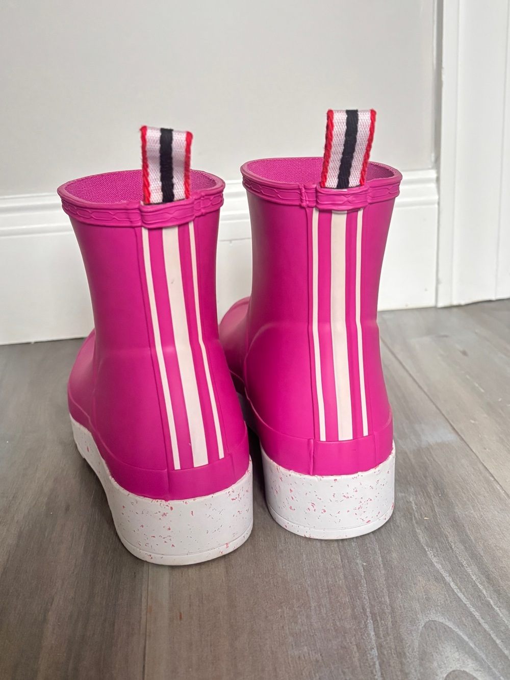 NWOT Hunter Play Short Speckle Rain Boots - Picture 4 of 6